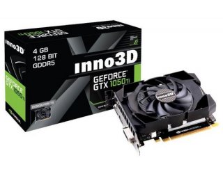 Inno3D GeForce GTX 1050 Ti 1290Mhz PCI-E 3.0 4096Mb 7008Mhz 128 bit DVI HDMI HDCP Compact отзывы