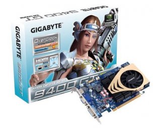 GIGABYTE GeForce 9400 GT 550Mhz PCI-E 2.0 1024Mb 800Mhz 128 bit DVI HDMI HDCP отзывы