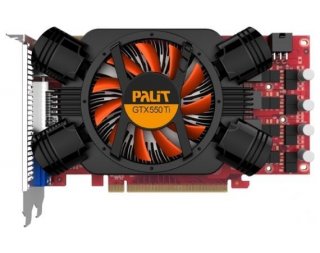 Palit GeForce GTX 550 Ti 1000Mhz PCI-E 2.0 1024Mb 4400Mhz 192 bit DVI HDMI HDCP отзывы
