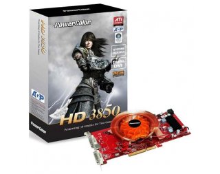 PowerColor Radeon HD 3850 668Mhz AGP 512Mb 1656Mhz 256 bit 2xDVI TV HDCP YPrPb отзывы