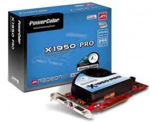 PowerColor Radeon X1950 Pro 600Mhz PCI-E 256Mb 1400Mhz 256 bit 2xDVI VIVO YPrPb отзывы