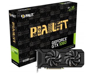 Palit GeForce GTX 1060 1506MHz PCI-E 3.0 6144MB 8000MHz 192 bit DVI HDMI HDCP Dual (NE51060015J9-1061D) отзывы