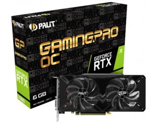 Palit GeForce RTX 2060 1365MHz PCI-E 3.0 6144MB 14000MHz 192 bit DVI HDMI HDCP GamingPro OC отзывы