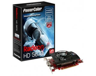 PowerColor Radeon HD 5670 785Mhz PCI-E 2.1 512Mb 4000Mhz 128 bit DVI HDMI HDCP отзывы