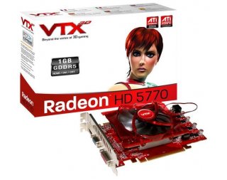 VTX3D Radeon HD 5770 850Mhz PCI-E 2.1 1024Mb 4800Mhz 128 bit DVI HDMI HDCP V2 отзывы